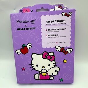Hello Kitty Lavender Essence Sheet Mask 5 Pack NIB